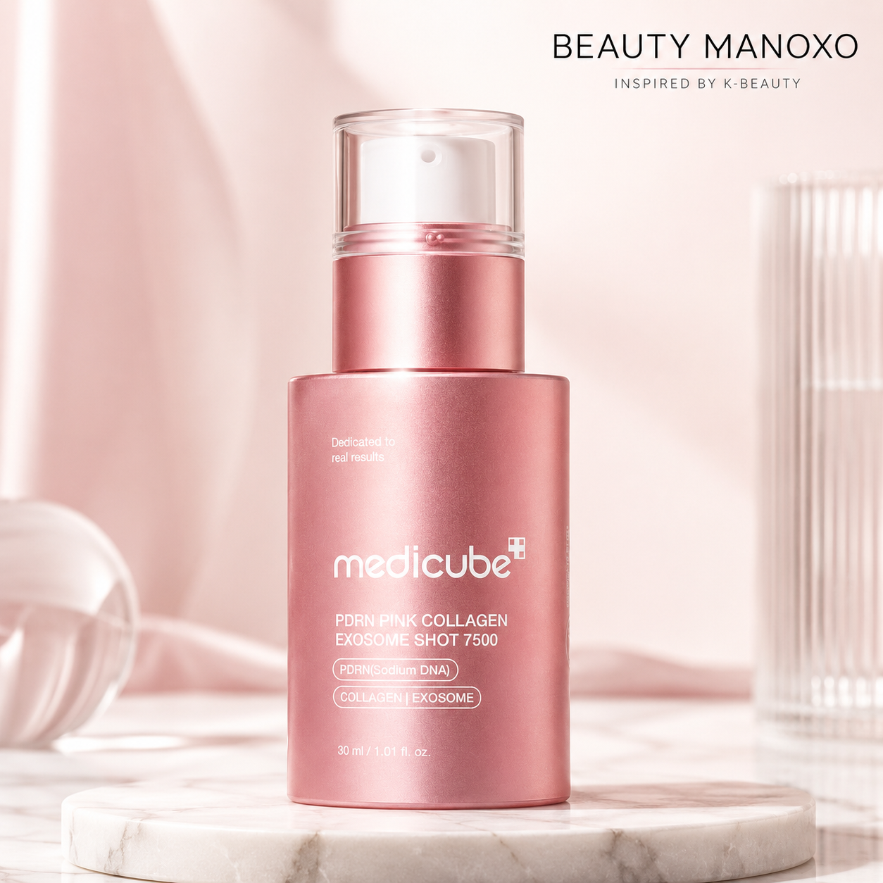 Medicube PDRN Pink Collagen Exosome Shot 7500 30ml