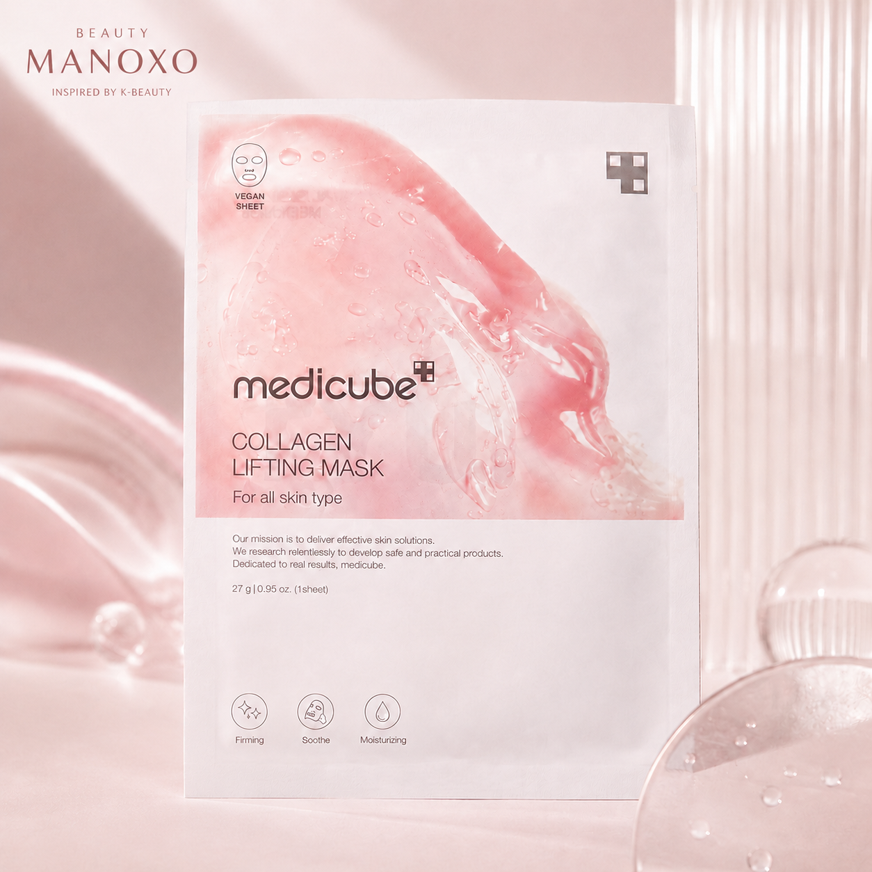 Medicube PDRN Pink Collagen Gel Mask 28g - 1 Mask